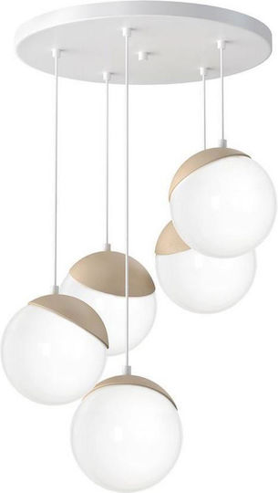 Eko Light Sfera Висящо осветително тяло Бял 35x35см. Eko Light Sfera Висящо осветително тяло Бял 35x35см.