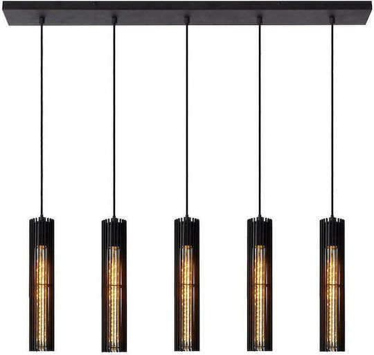 Lucide Lightning Lionel Pendant Light Black Lucide Lightning Lionel Pendant Light Black