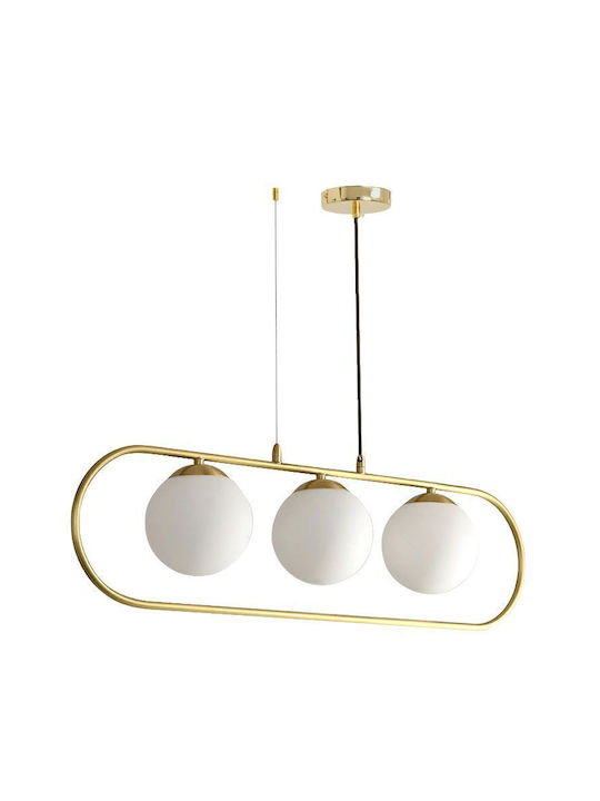 Toolight Lustră Auriu