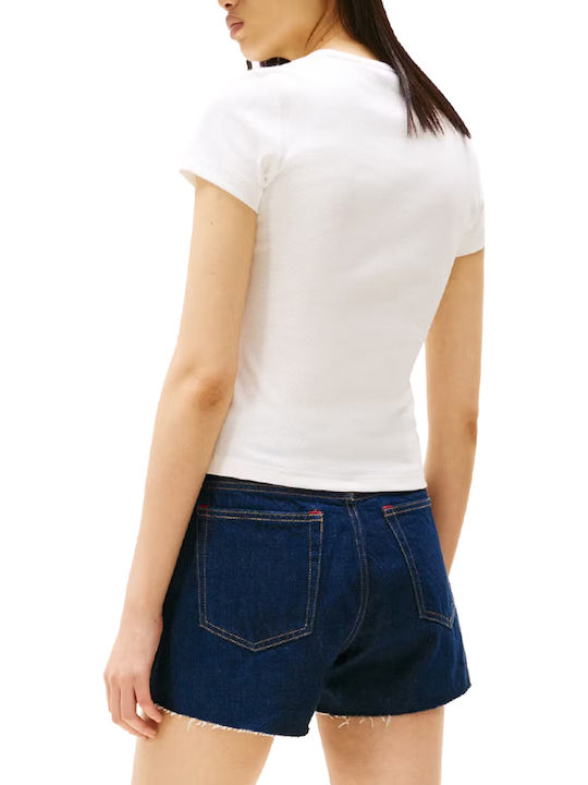 Tommy Hilfiger T-shirt Бяла Tommy Hilfiger T-shirt Бяла