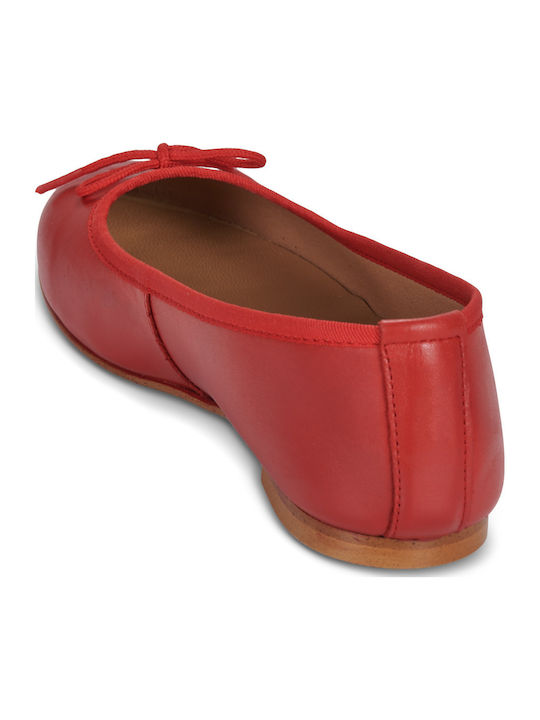 Jane Women's Ballerina Shoes Red