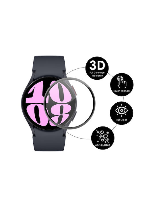 Set 2 Folii de Protecție Ecran Apple Watch 10 42mm 11 42mm Protecție Împotriva Zgârieturilor Sticker Nano Flex Negru