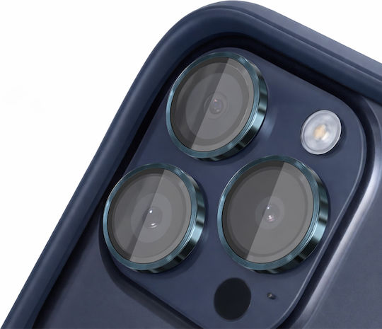 Rhinoshield Camera Protection Iphone 15 Pro 15 Pro Max Scratch-resistant Shockproof Blue