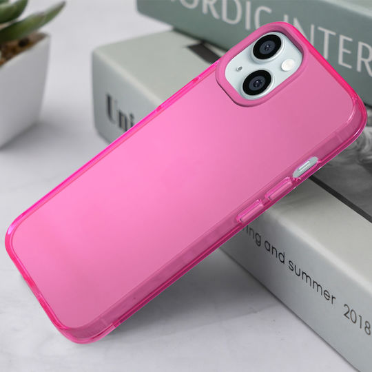 Husă Rhinoshield iPhone 14 Plus Seria Jellytint Rezistentă La Șocuri Ultra Roz