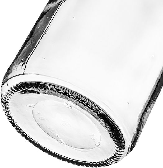 Sticle De Suc Din Sticlă 1l + Capace Roșii Fi53 3 Bucăți