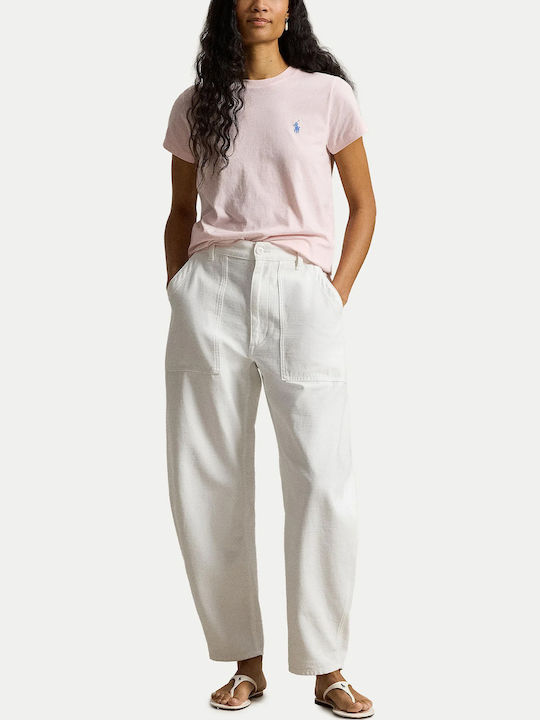 Women's Crewneck T-shirt Pink Sand