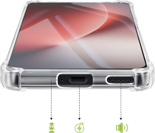 Mayaxess Husa Silicon Honor Magic 8 Lite Colțuri Întărite Antisoc Transparentă