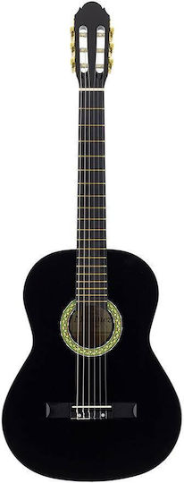 Mtc080b A.martinez Klassische Gitarre 4/4 Schwarz