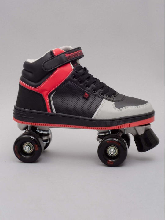 Rookie Hype Hi Top Trainer Role În Linie Negre Copii