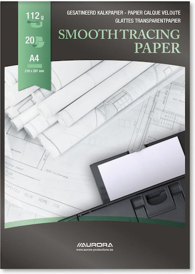 Aurora Carbon Paper A4 210x297mm 20 Sheets 112gsm Aurora Raphael Inkjet Laser