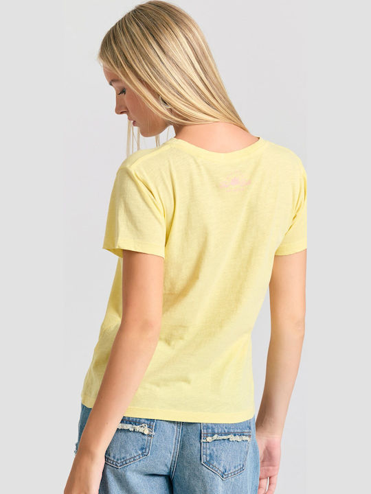 Women's T-shirt Yellow