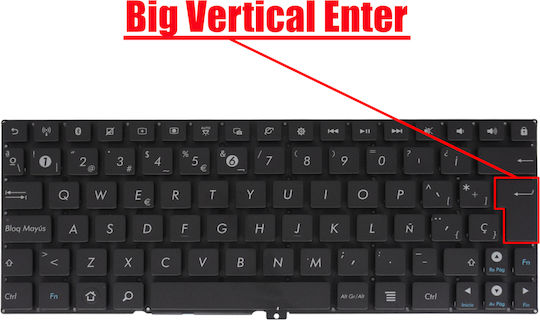 German Laptop Keyboard Asus Eeepad Transformer Prime Tf210 Tf201 Tf300 Tf300t Tf300tl Tf300tg Tf700kl Tf700t Mp-11f16la-528 De No Frame Black Cod.40431denofr