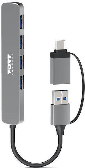 Docking Station Port Connect Port Connect Hub Usb 4 Ports Slim Combo Btoc