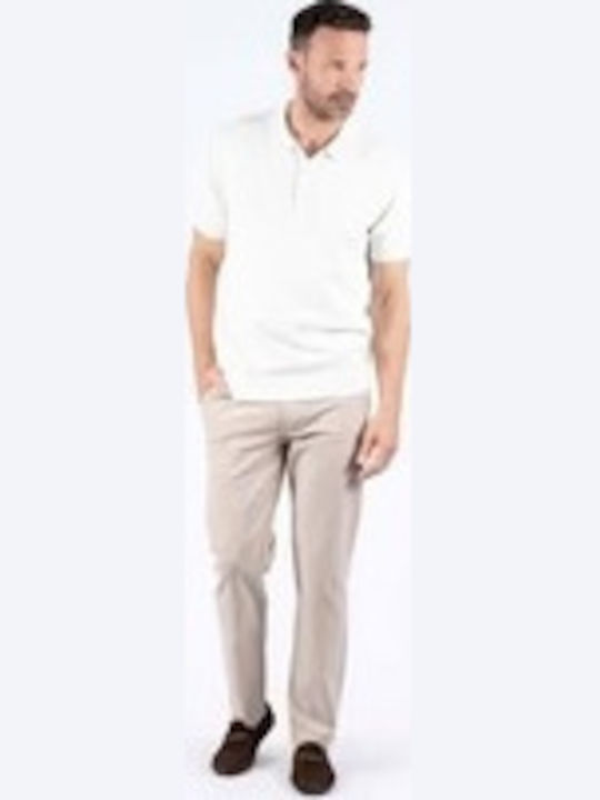 Polo Herrenbluse Weiß
