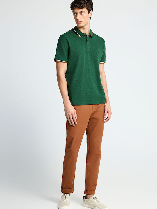 Funky Buddha Polo Μπλούζα Πράσινη