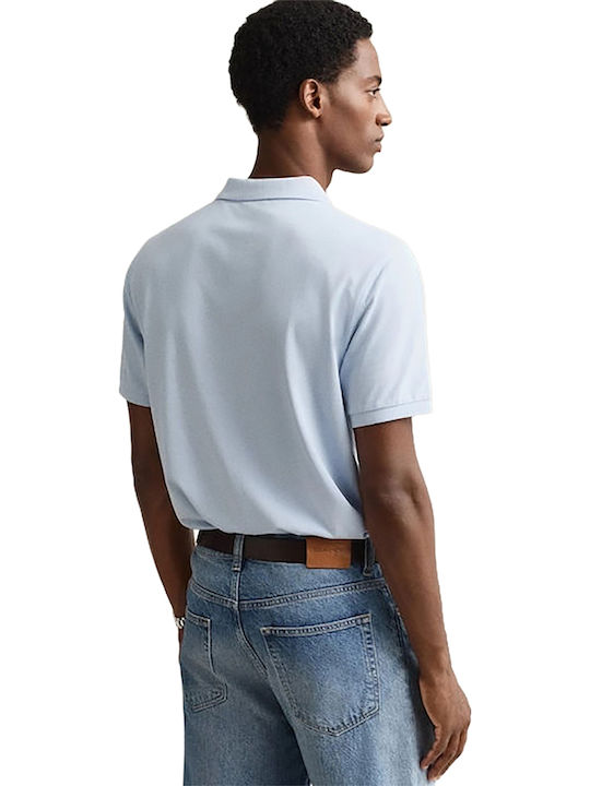 Gant Polo T-Shirt Hellblau