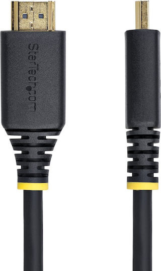 StarTech HDMI 2.1 Ultra High Speed 48Gbps 4K 120Hz HDR VRR Cable HDMI Male - HDMI Male 1m Black