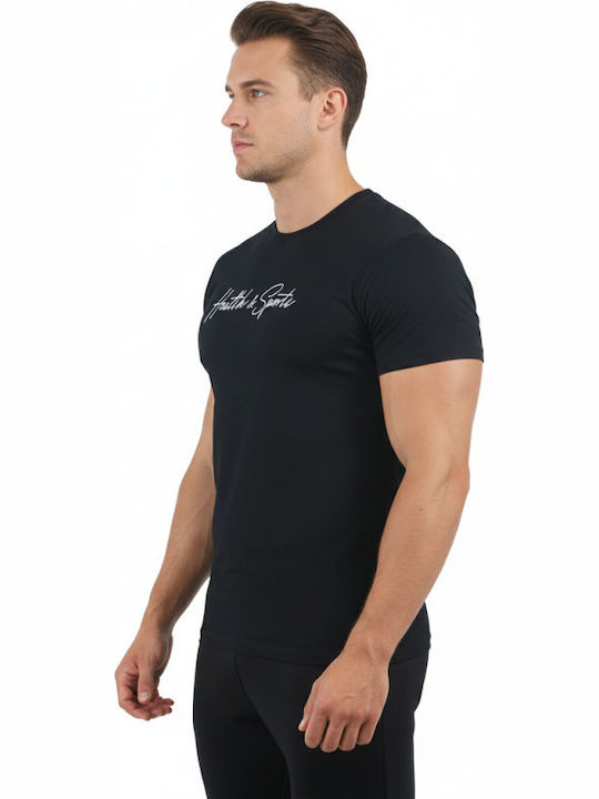 T-shirt Μαυρο
