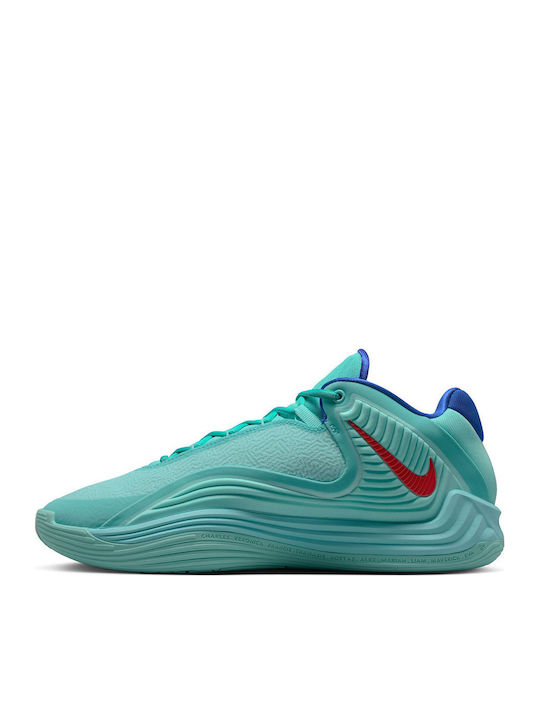 Giannis Freak 7 Light Aqua High Basketball Shoes Light Aqua Racer Blue Summit White Bright Crimson
