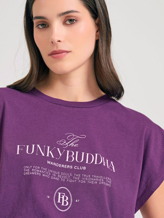 Γυναικείο T-shirt Μωβ
