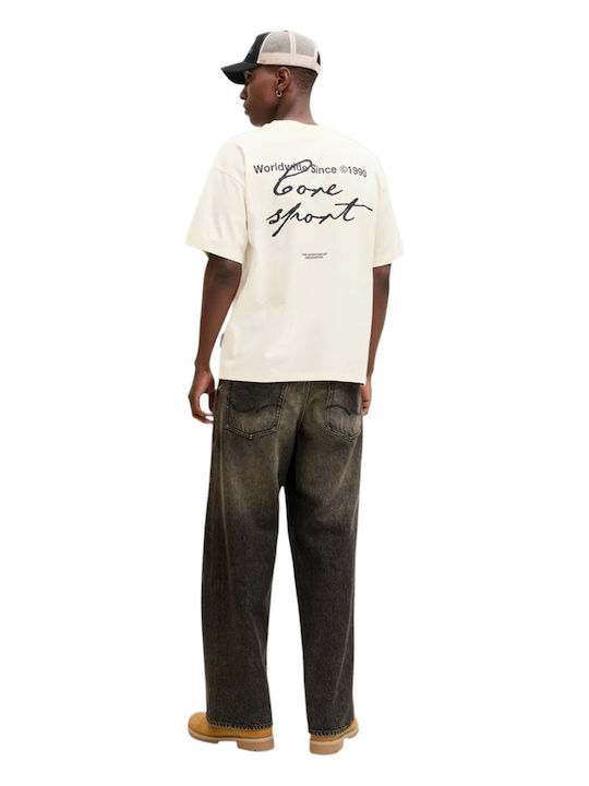 T-shirt Εκρου