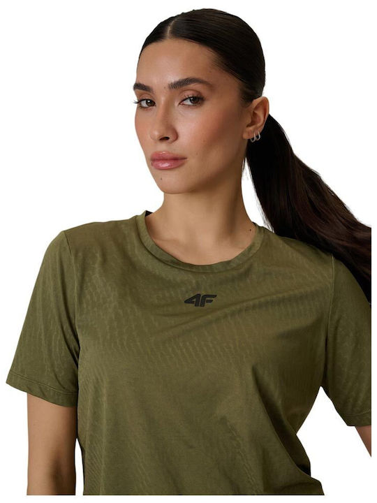 Functional Women's Short Sleeve Blouse Khaki
