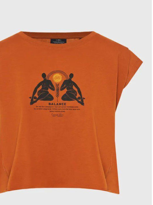 Funky Buddha Tricou Damă Spicy Pumpkin
