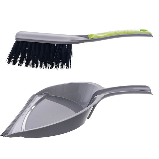 Broom Dustpan 2-in-1 Set Cleaning Sweeping Shovel Brush