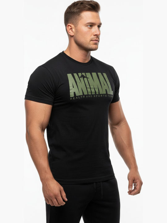 Αθλητικό T-shirt Μαύρο