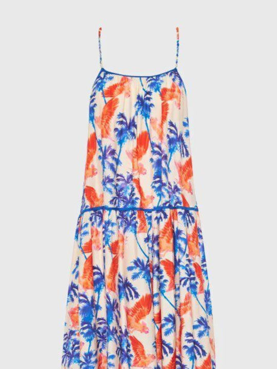 Summer Maxi Dress Electric Indigo