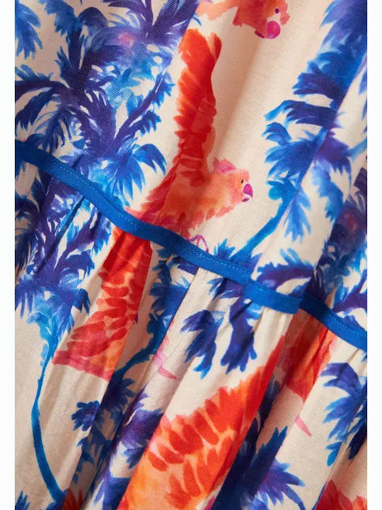 Summer Maxi Dress Electric Indigo
