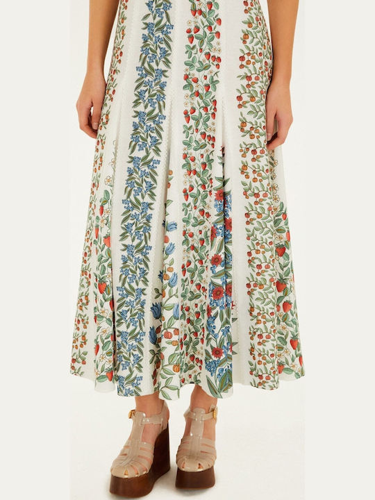 Summer Midi Dress Off-White
