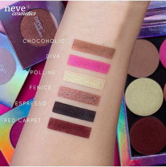 Neve Neve Eye Shadows in Pressed Powder Form with Yellow Colour