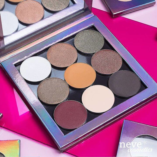 Neve Eye Shadow in Pressed Powder Form with Khaki Colour 3g