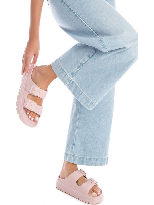 Γυναικεία Σανδάλια Flatforms Ροζ