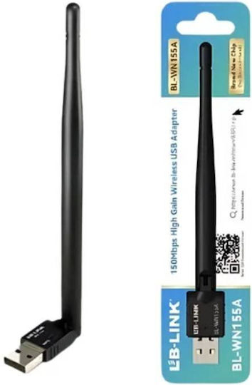 BL-WN156A USB Network Adapter with Wireless Wi-Fi Connection 150Mbps