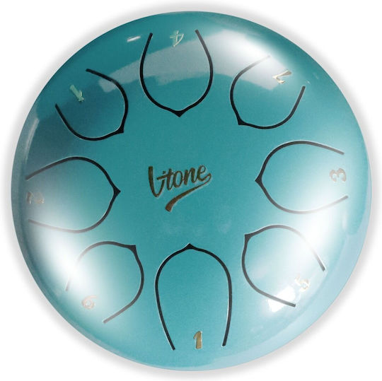 V-tone Steel Tongue Drum 8 Notes 15.24cm