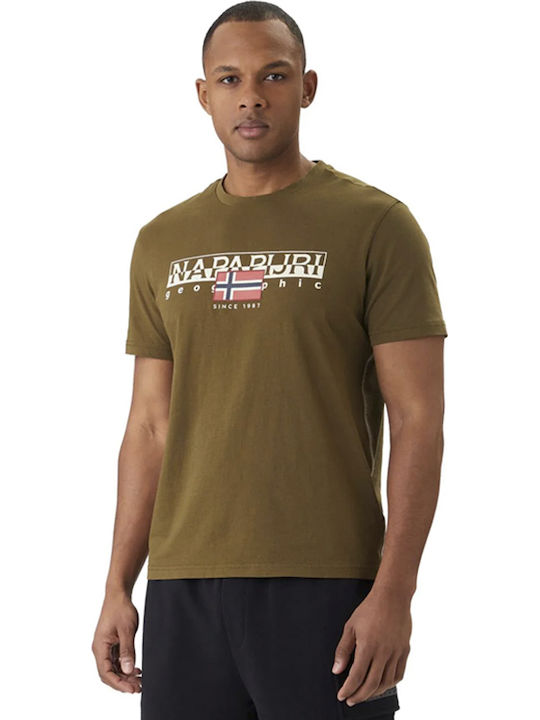 T-shirt Dark Olive NP0A4HTO-G3A