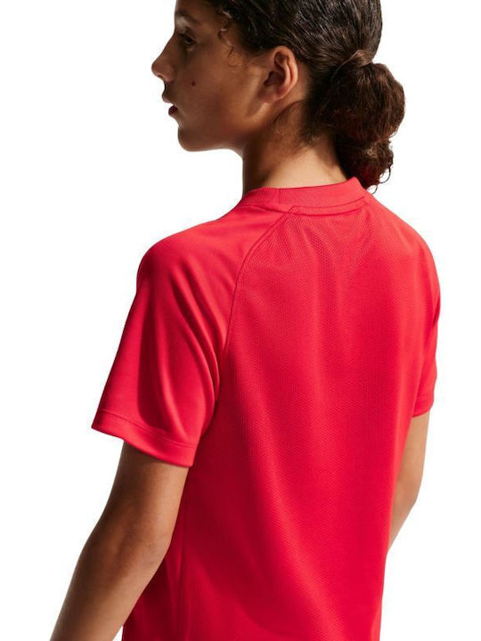 Детска Тениска Dri-Fit Червена Park Viii