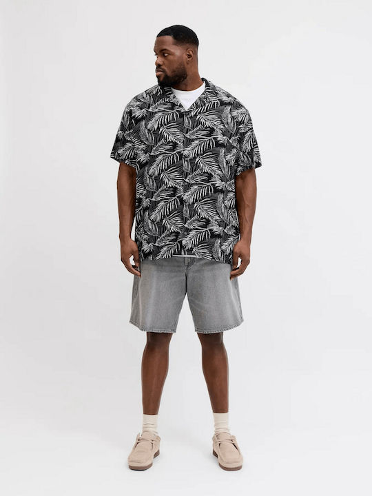 Jack & Jones Πουκάμισο Μαύρο Χρώμα