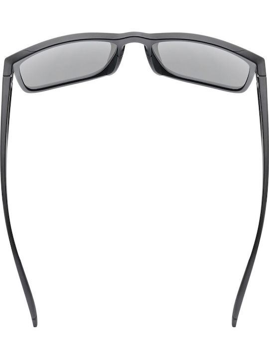 Uvex Unisex Sunglasses with Black Frame and Black Lens