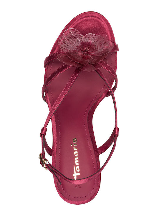 Fabric Sandals Fuchsia