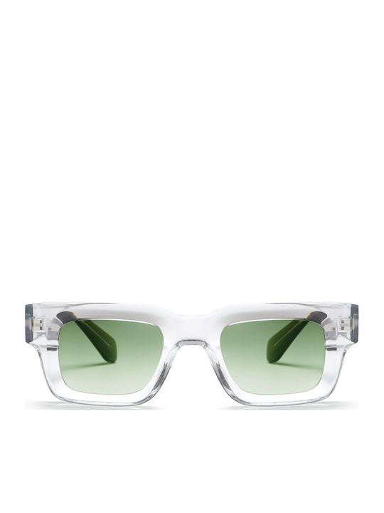 Optosquad Transparent Sunglasses With Horn-Rimmed Frame Optosquad Transparent Sunglasses With Horn-Rimmed Frame