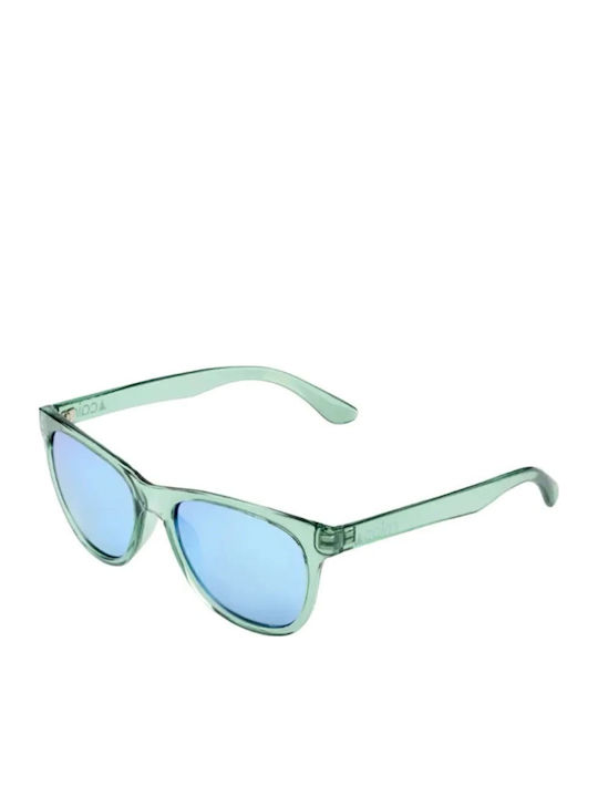 Cairn Foolish Unisex Sunglasses with Turquoise Frame and Turquoise Lens FFOOLISH-44TU