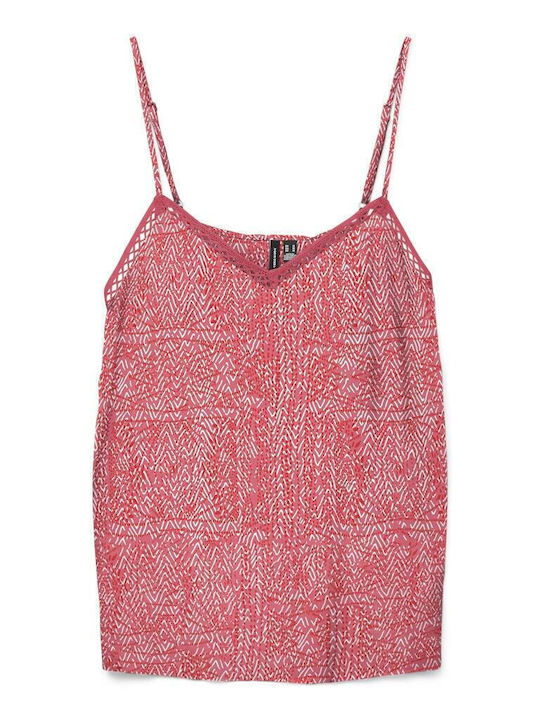 Menny Women's Blouse Sleeveless with V Neckline Dubarry
