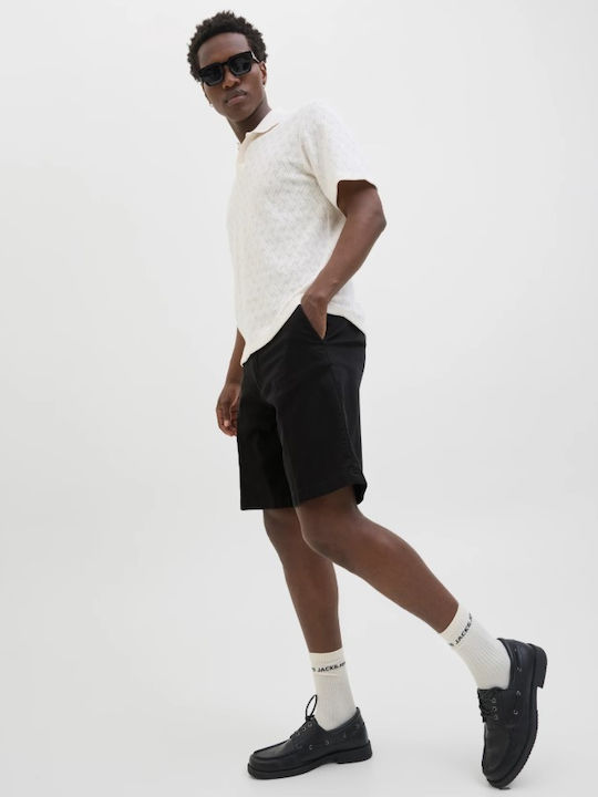 Men's Chino Bermuda Black