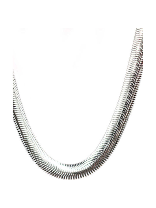 GUF Men's Snake Neck Chain Made of Stainless Steel Length 52cm