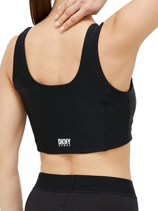 DKNY Logo Μπλούζα Μαύρη