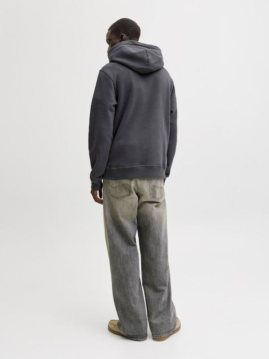 Sweatshirt with Hood Dark Gray