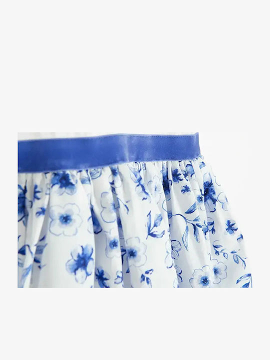Girls Dress Short Sleeve Blue